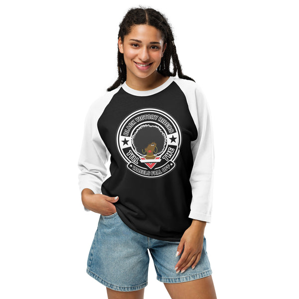 BVR24 Women's 3/4 Sleeve Raglan Shirt | Tultex 245