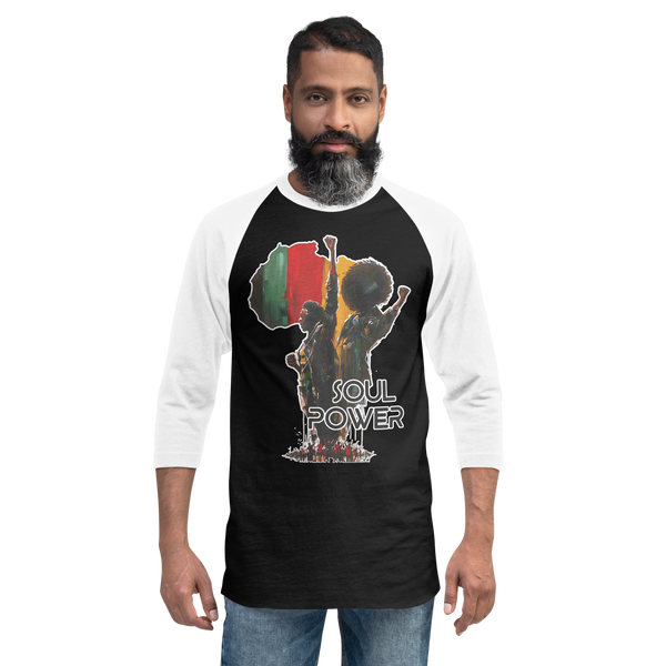 Black Harley Rider Unisex 3/4 sleeve raglan shirt