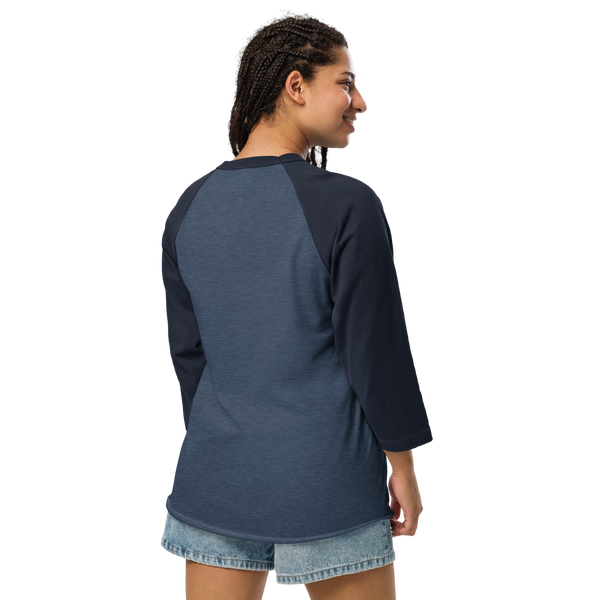 Black Harley Rider Unisex 3/4 sleeve raglan shirt