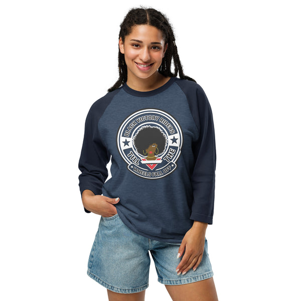 BVR24 Women's 3/4 Sleeve Raglan Shirt | Tultex 245