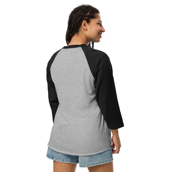 Black Harley Rider Unisex 3/4 sleeve raglan shirt