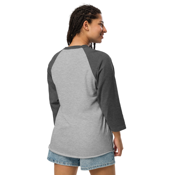 Black Harley Rider Unisex 3/4 sleeve raglan shirt