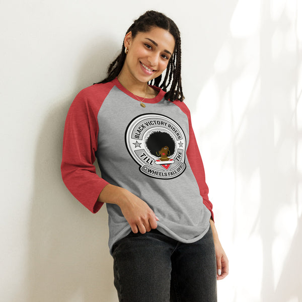 BVR24 Women's 3/4 Sleeve Raglan Shirt | Tultex 245