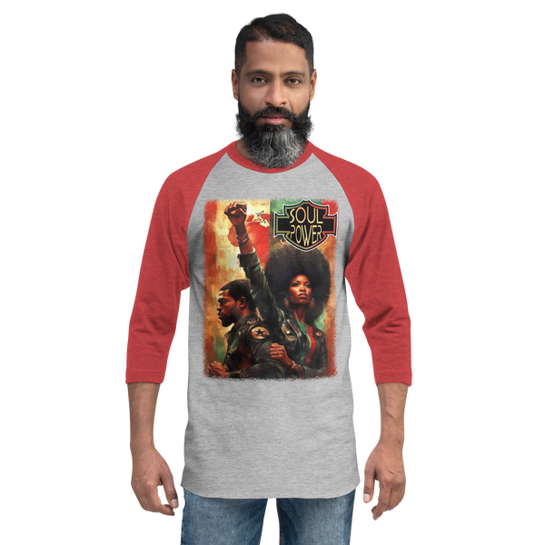 Black Harley Rider Unisex 3/4 sleeve raglan shirt