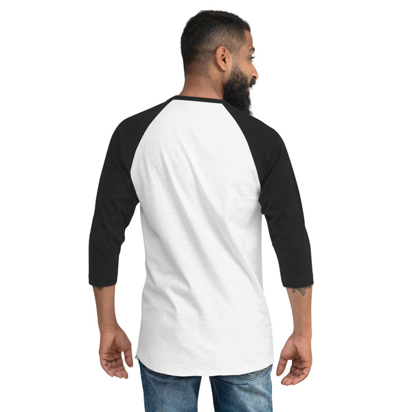 Black Harley Rider Unisex 3/4 sleeve raglan shirt