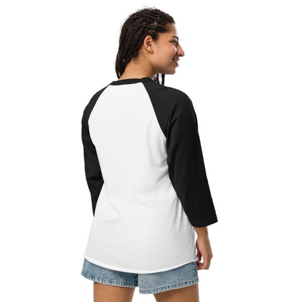 Black Harley Rider Unisex 3/4 sleeve raglan shirt