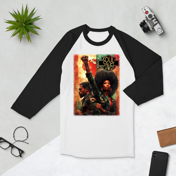 Black Harley Rider Unisex 3/4 sleeve raglan shirt