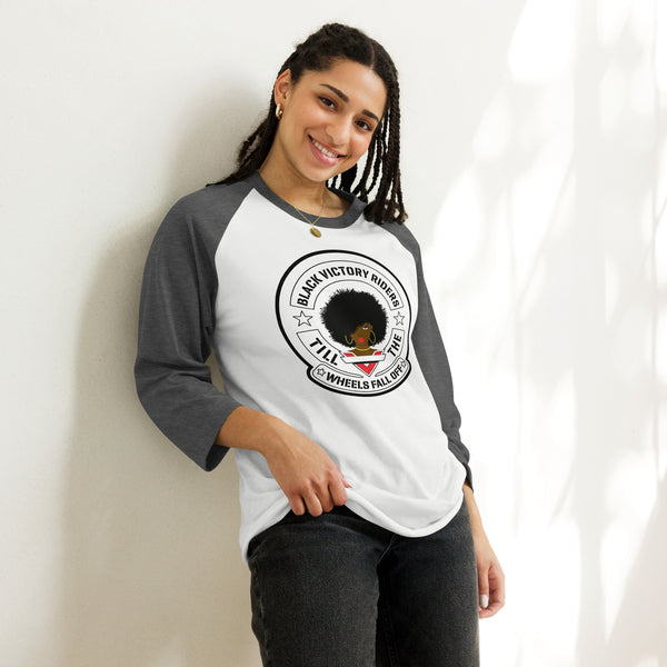 BVR24 Women's 3/4 Sleeve Raglan Shirt | Tultex 245