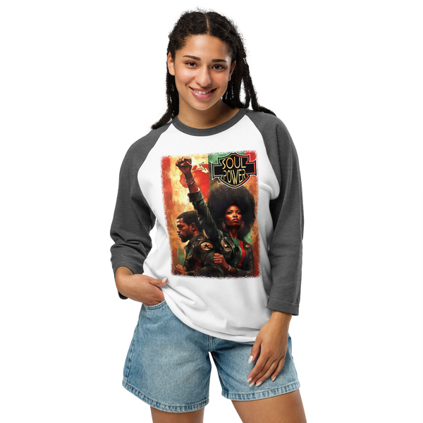 Black Harley Rider Unisex 3/4 sleeve raglan shirt