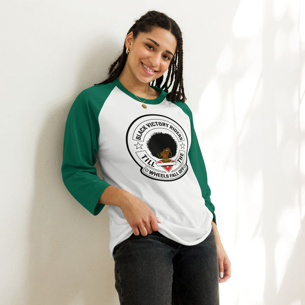 BVR24 Women's 3/4 Sleeve Raglan Shirt | Tultex 245