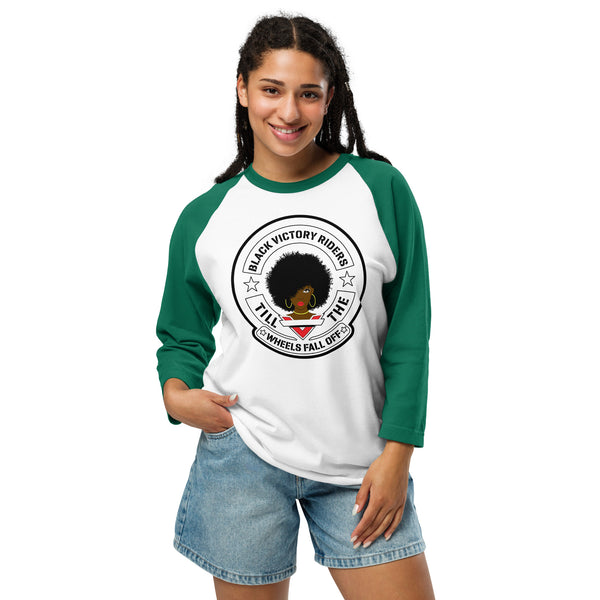 BVR24 Women's 3/4 Sleeve Raglan Shirt | Tultex 245