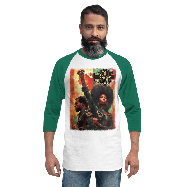 Black Harley Rider Unisex 3/4 sleeve raglan shirt