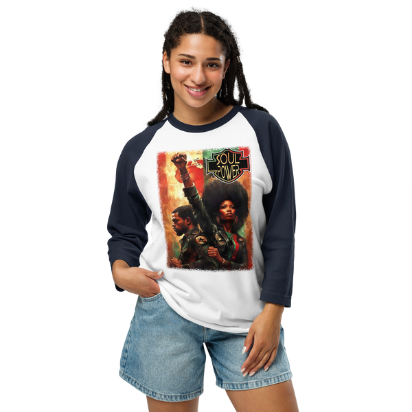 Black Harley Rider Unisex 3/4 sleeve raglan shirt