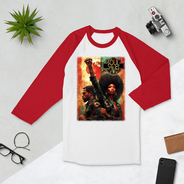 Black Harley Rider Unisex 3/4 sleeve raglan shirt