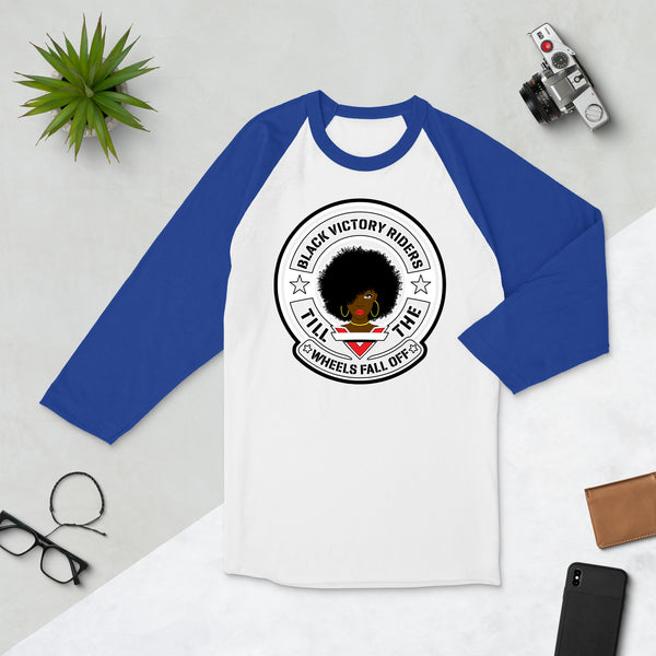 BVR24 Women's 3/4 Sleeve Raglan Shirt | Tultex 245