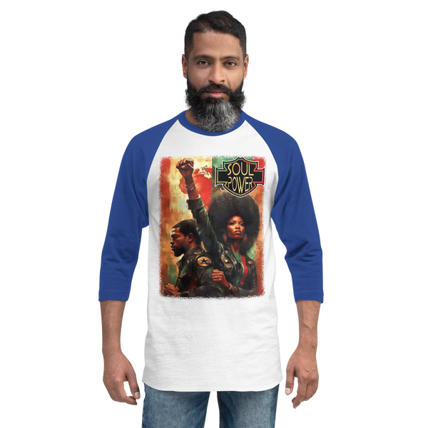 Black Harley Rider Unisex 3/4 sleeve raglan shirt