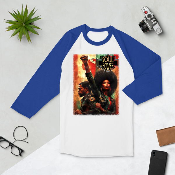 Black Harley Rider Unisex 3/4 sleeve raglan shirt