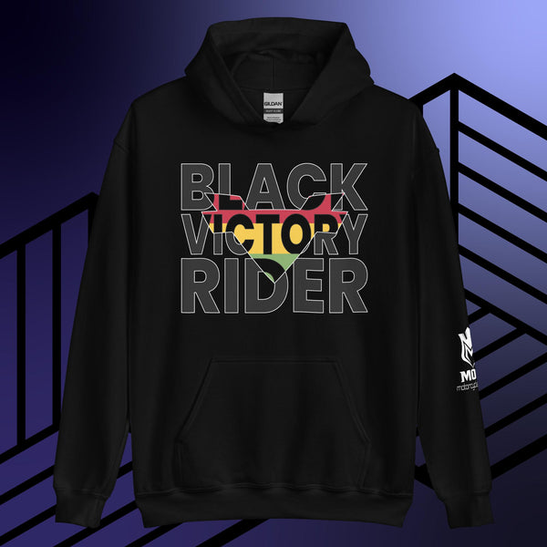 Black Victory Rider Hoodie