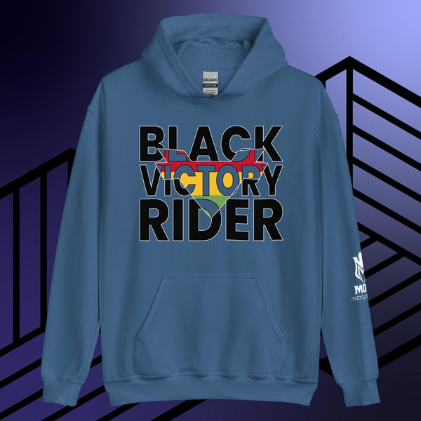 Black Victory Rider Hoodie