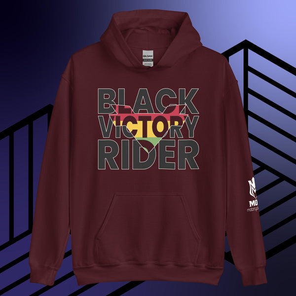 Black Victory Rider Hoodie