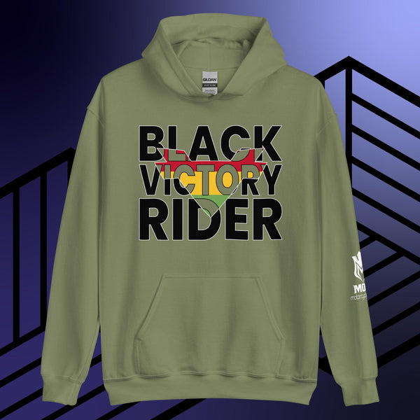 Black Victory Rider Hoodie