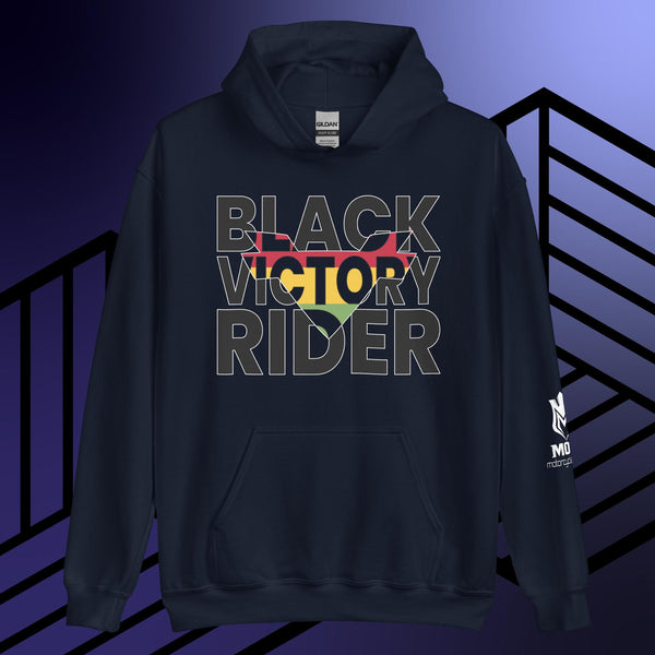 Black Victory Rider Hoodie