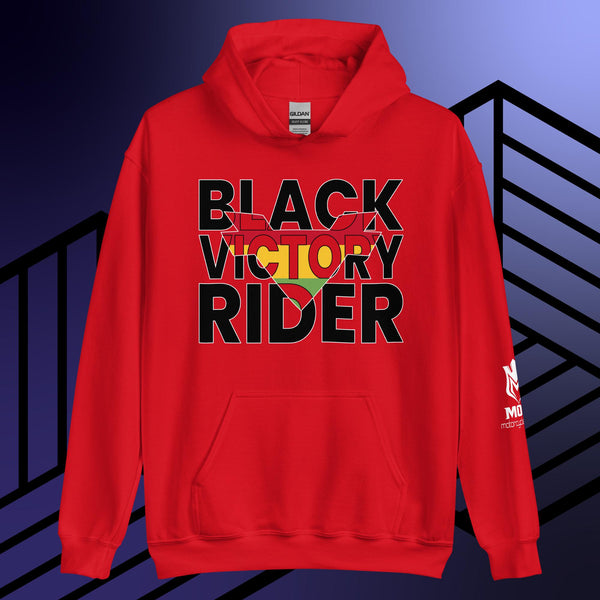 Black Victory Rider Hoodie