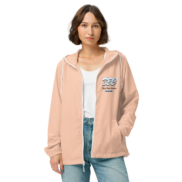 DBC Unisex lightweight zip up windbreaker