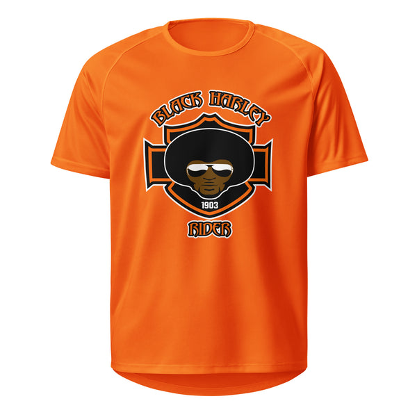 Black Harley Rider Unisex Sports Jersey