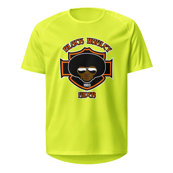 Black Harley Rider Unisex Sports Jersey
