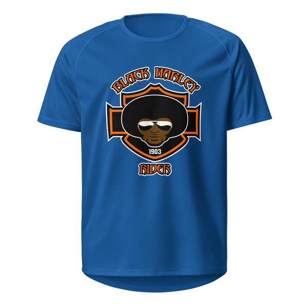 Black Harley Rider Unisex Sports Jersey