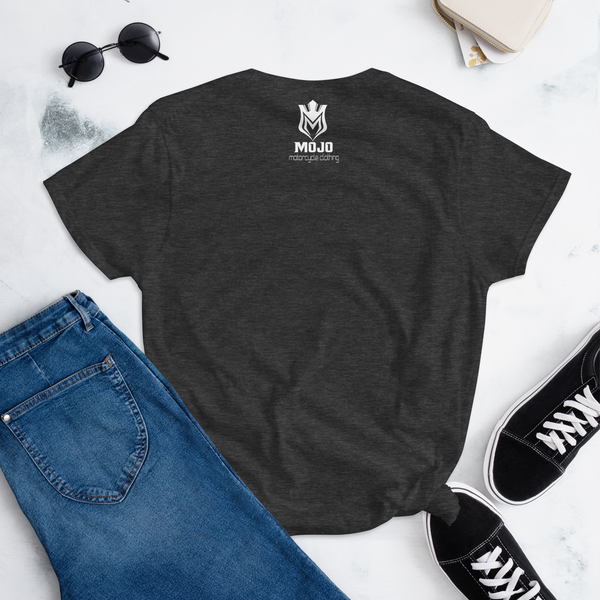 Black Harley Rider Women's Fashion Fit T-Shirt