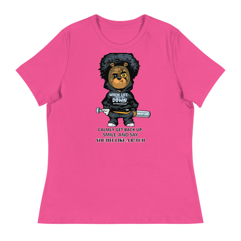 When Life Knocks You Down Women's Relaxed T-Shirt