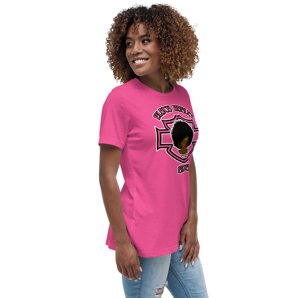 Black Harley Rider Women's Relaxed T-Shirt