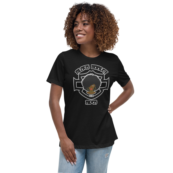 Black Harley Rider Women's Relaxed T-Shirt