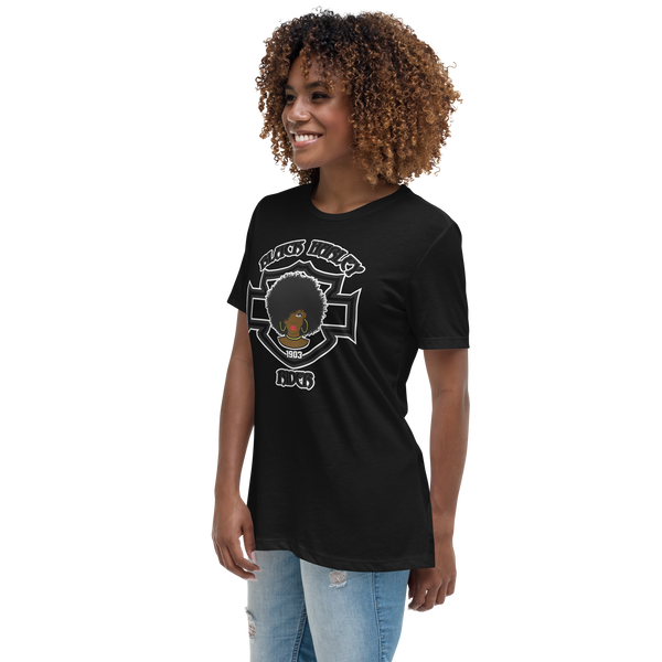 Black Harley Rider Women's Relaxed T-Shirt