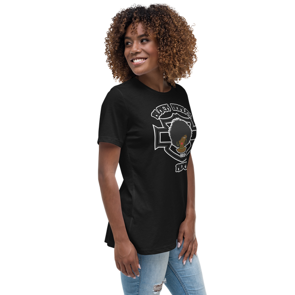 Black Harley Rider Women's Relaxed T-Shirt
