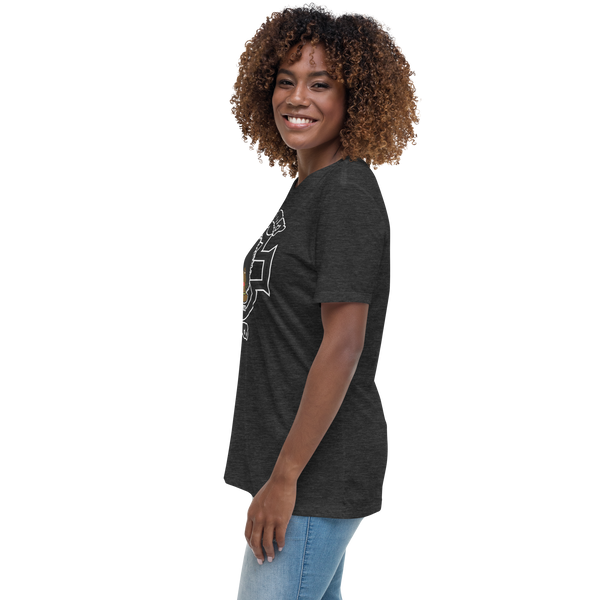 Black Harley Rider Women's Relaxed T-Shirt