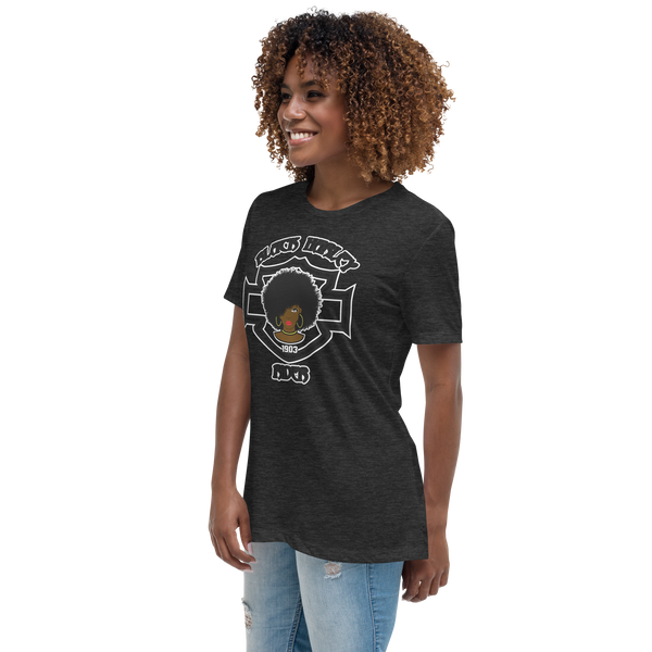 Black Harley Rider Women's Relaxed T-Shirt