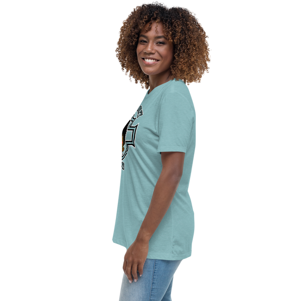 Black Harley Rider Women's Relaxed T-Shirt