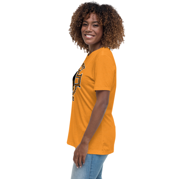 Black Harley Rider Women's Relaxed T-Shirt