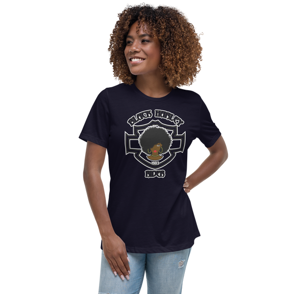 Black Harley Rider Women's Relaxed T-Shirt