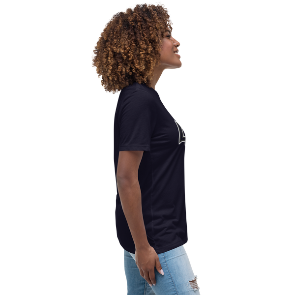 Black Harley Rider Women's Relaxed T-Shirt