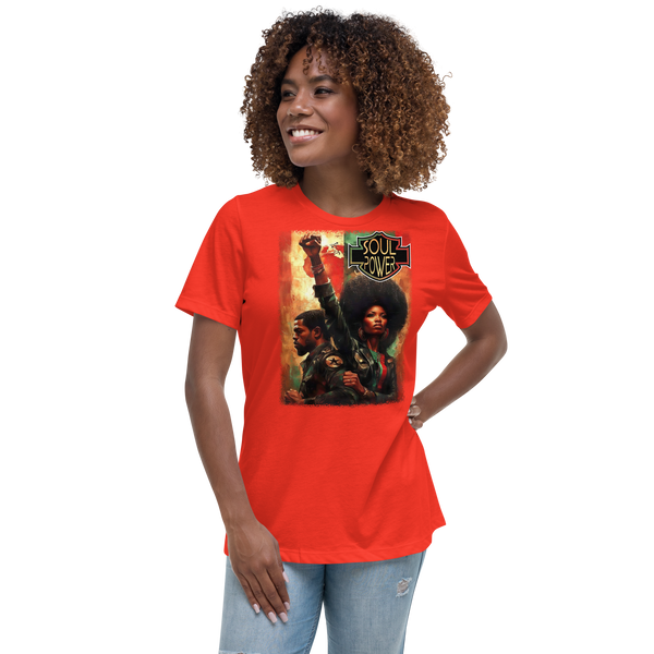 Black Harley Rider Women's Relaxed T-Shirt