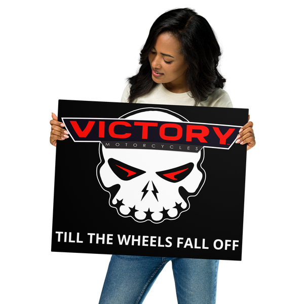 Victory Motorcycle Metal Signs
