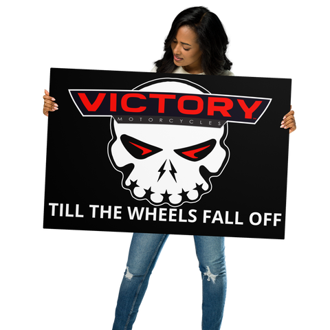 Victory Motorcycle Metal Signs