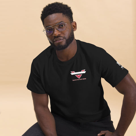 Black Victory Rider Men's classic tee