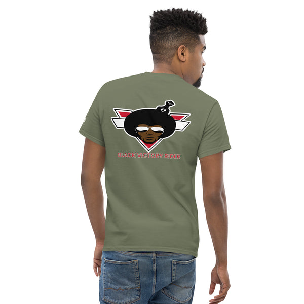 Black Victory Rider Men's classic tee