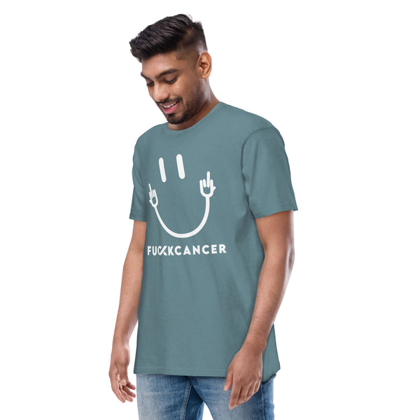 Fuck Cancer Men’s Premium Heavyweight Tee