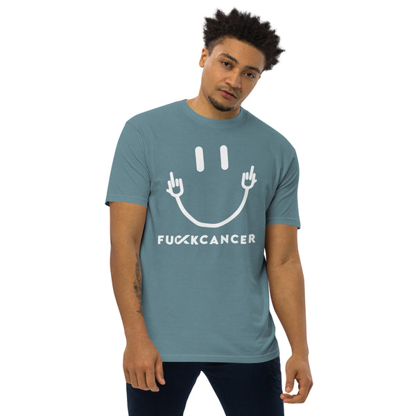 Fuck Cancer Men’s Premium Heavyweight Tee